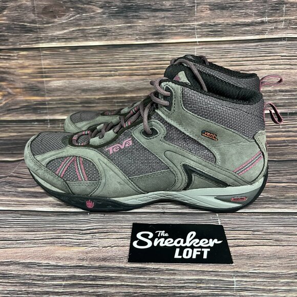 Teva Sky Lake Mid Event Trail Hiking Women's Gray‎ Boots - Picture 3 of 8